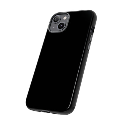 Black Phone Case - for Apple, Samsung, and Google Phones