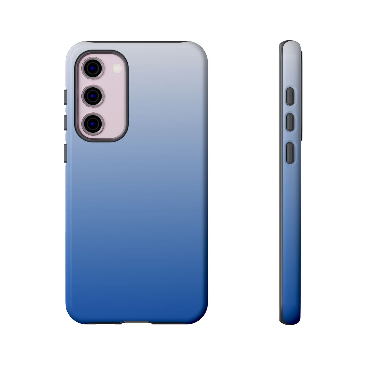 Ombre Blue and White Phone Case - for Apple, Samsung, and Google Phones