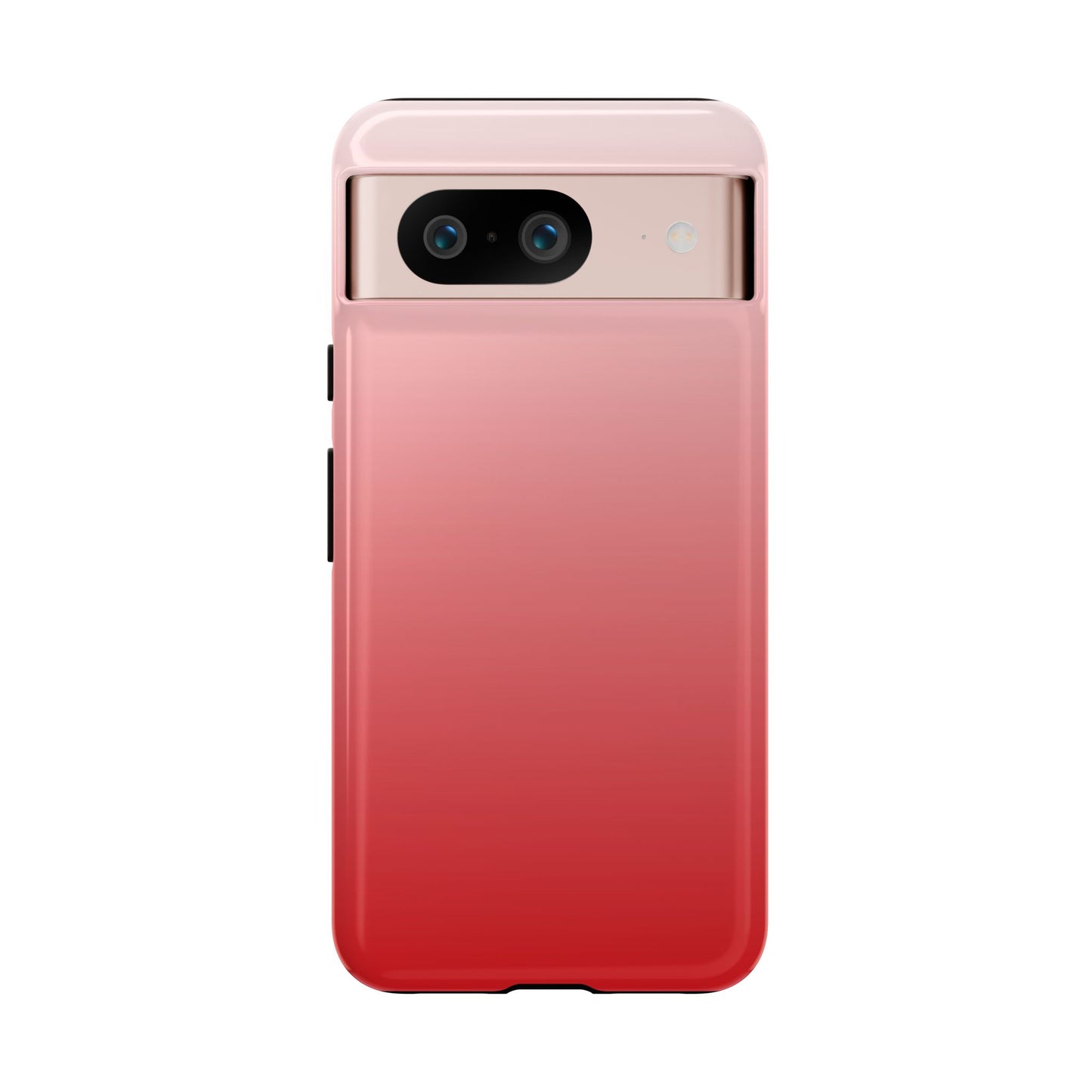 Ombre Crimson and Cream Phone Case - for Apple, Samsung, and Google Phones