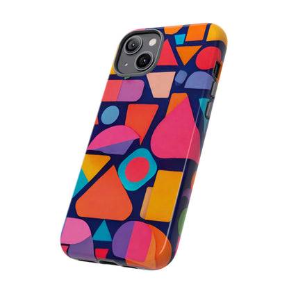 Abstract Geometric Shapes Phone Case - for Apple, Samsung, and Google Phones