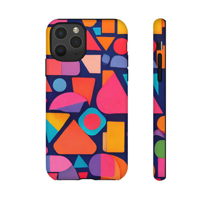 Abstract Geometric Shapes Phone Case - for Apple, Samsung, and Google Phones