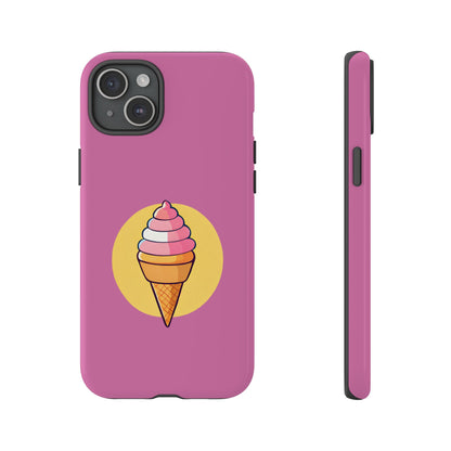 Ice Cream Cone Phone Case - for Apple, Samsung, and Google Phones