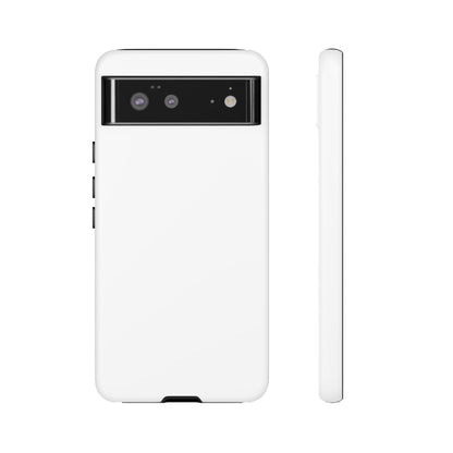 White Phone Case - for Apple, Samsung, and Google Phones