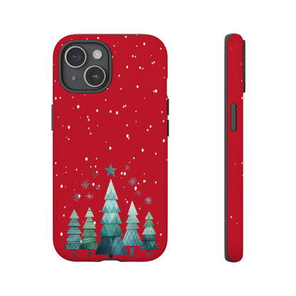 Christmas Pines Phone Case - for Apple, Samsung, and Google Phones