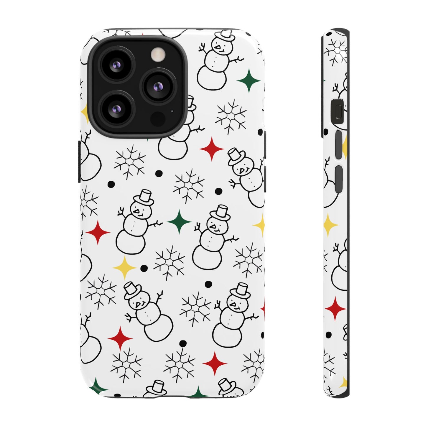 Snowy Sketches Phone Case - for Apple, Samsung, and Google Phones