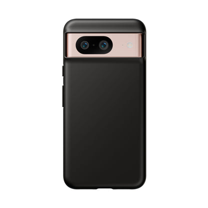 Black Phone Case - for Apple, Samsung, and Google Phones