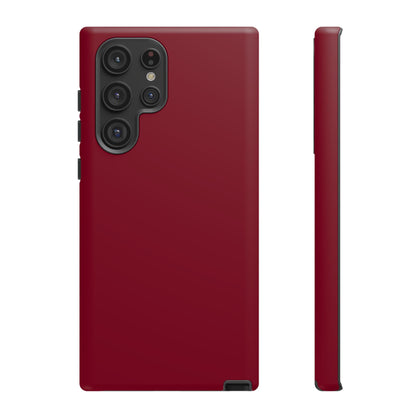 Burgundy Phone Case - for Apple, Samsung, and Google Phones