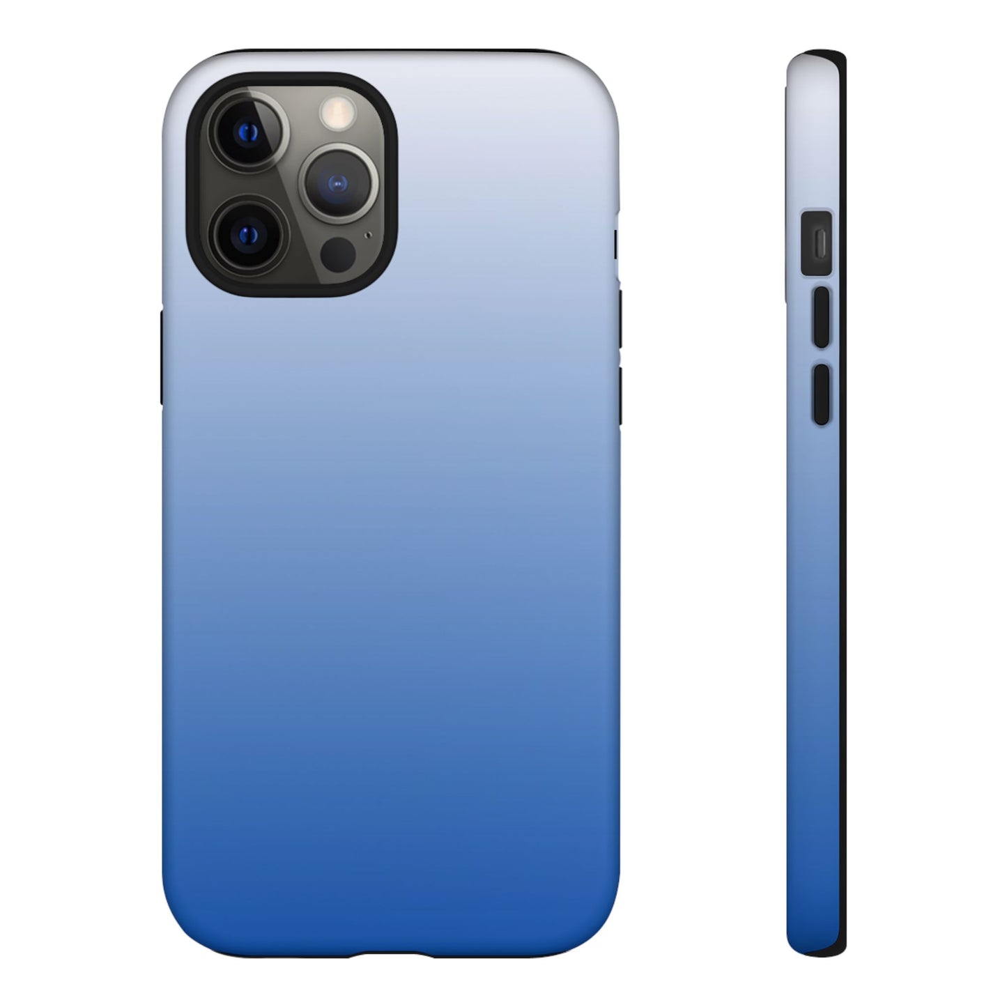 Ombre Blue and White Phone Case - for Apple, Samsung, and Google Phones