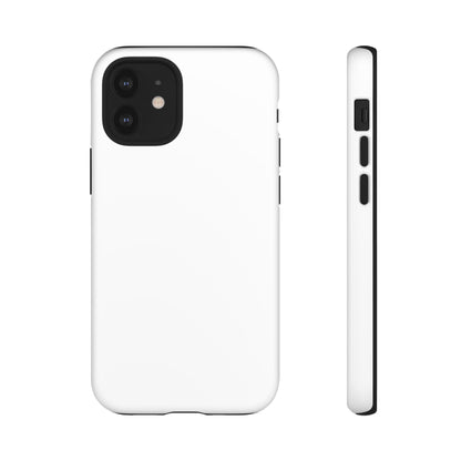 White Phone Case - for Apple, Samsung, and Google Phones