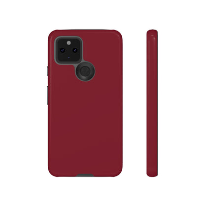 Burgundy Phone Case - for Apple, Samsung, and Google Phones