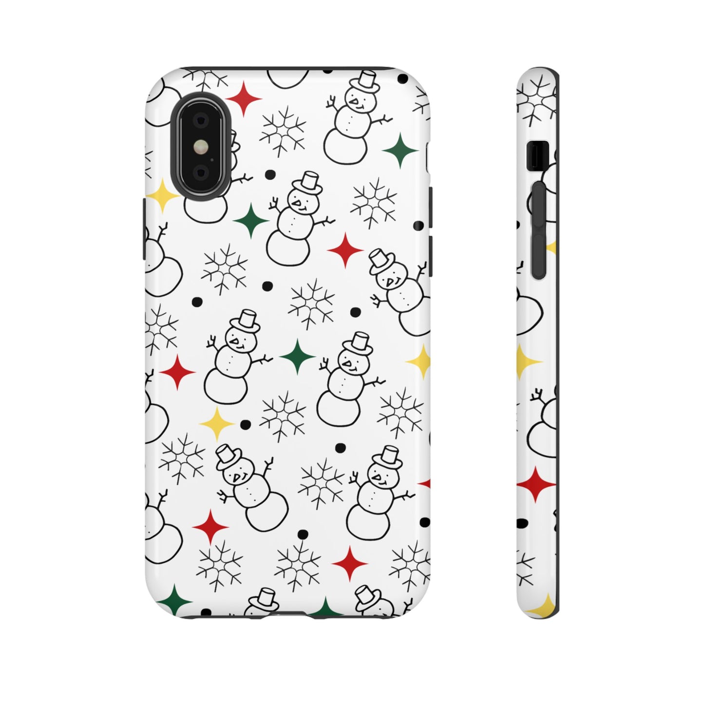 Snowy Sketches Phone Case - for Apple, Samsung, and Google Phones