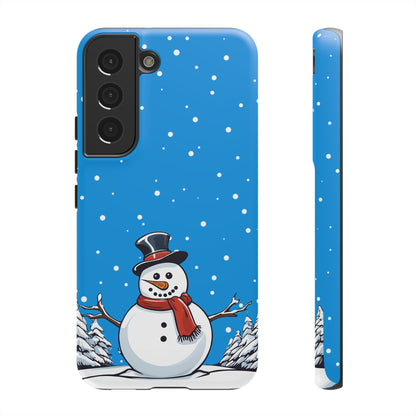 Snowman Phone Case - for Apple, Samsung, and Google Phones