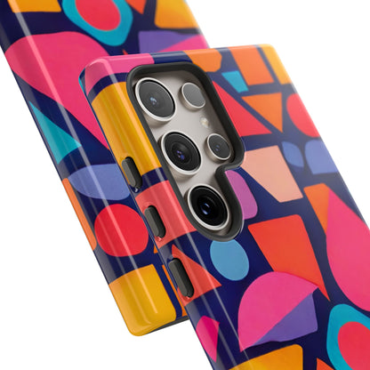 Abstract Geometric Shapes Phone Case - for Apple, Samsung, and Google Phones