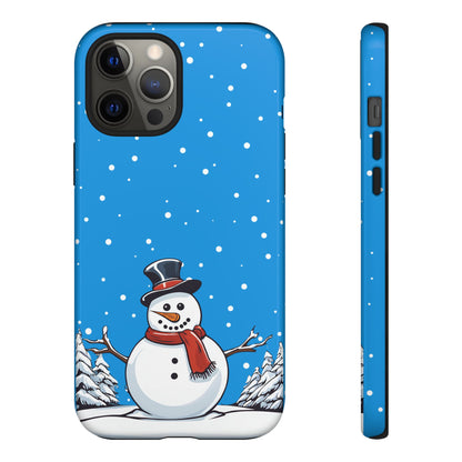 Snowman Phone Case - for Apple, Samsung, and Google Phones