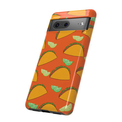 Tacos and Lime Phone Case - for Apple, Samsung, and Google Phones