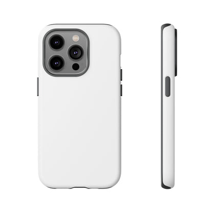 White Phone Case - for Apple, Samsung, and Google Phones