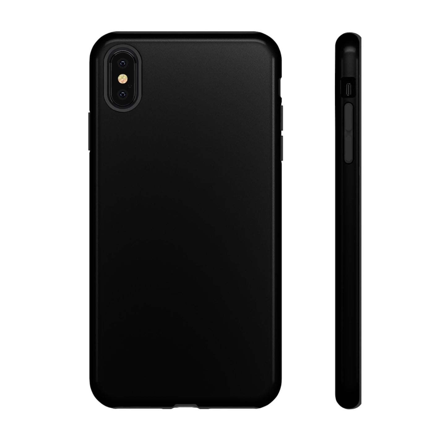 Black Phone Case - for Apple, Samsung, and Google Phones