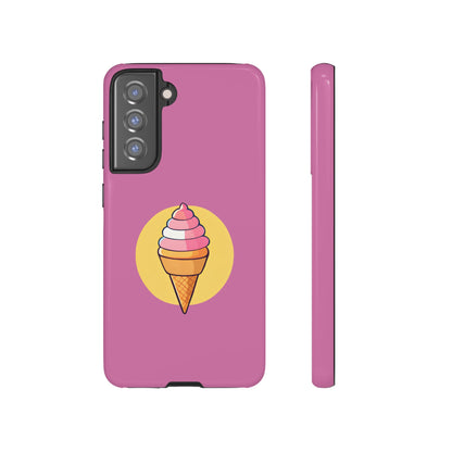 Ice Cream Cone Phone Case - for Apple, Samsung, and Google Phones