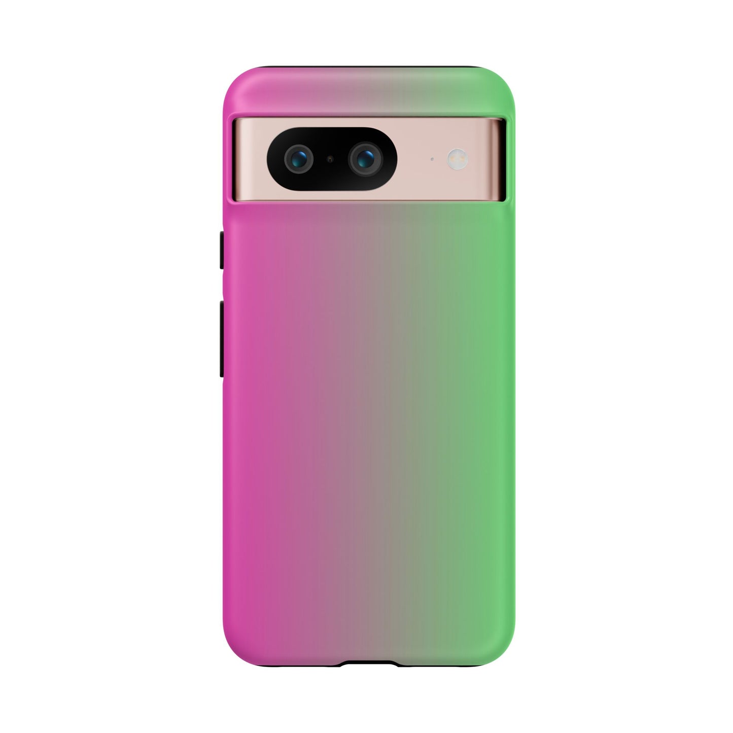 Ombre Pink and Green Phone Case - for Apple, Samsung, and Google Phones