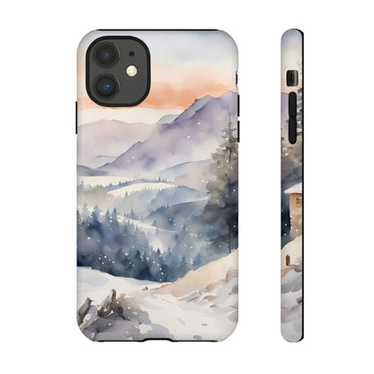 Winter Snowscape Phone Case - for Apple, Samsung, and Google Phones