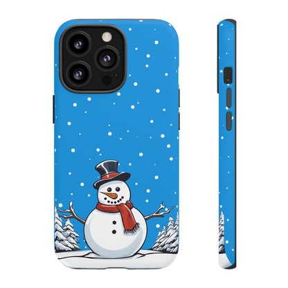 Snowman Phone Case - for Apple, Samsung, and Google Phones