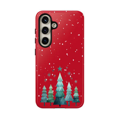 Christmas Pines Phone Case - for Apple, Samsung, and Google Phones