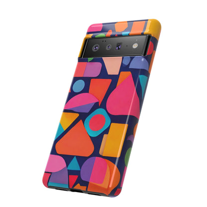 Abstract Geometric Shapes Phone Case - for Apple, Samsung, and Google Phones