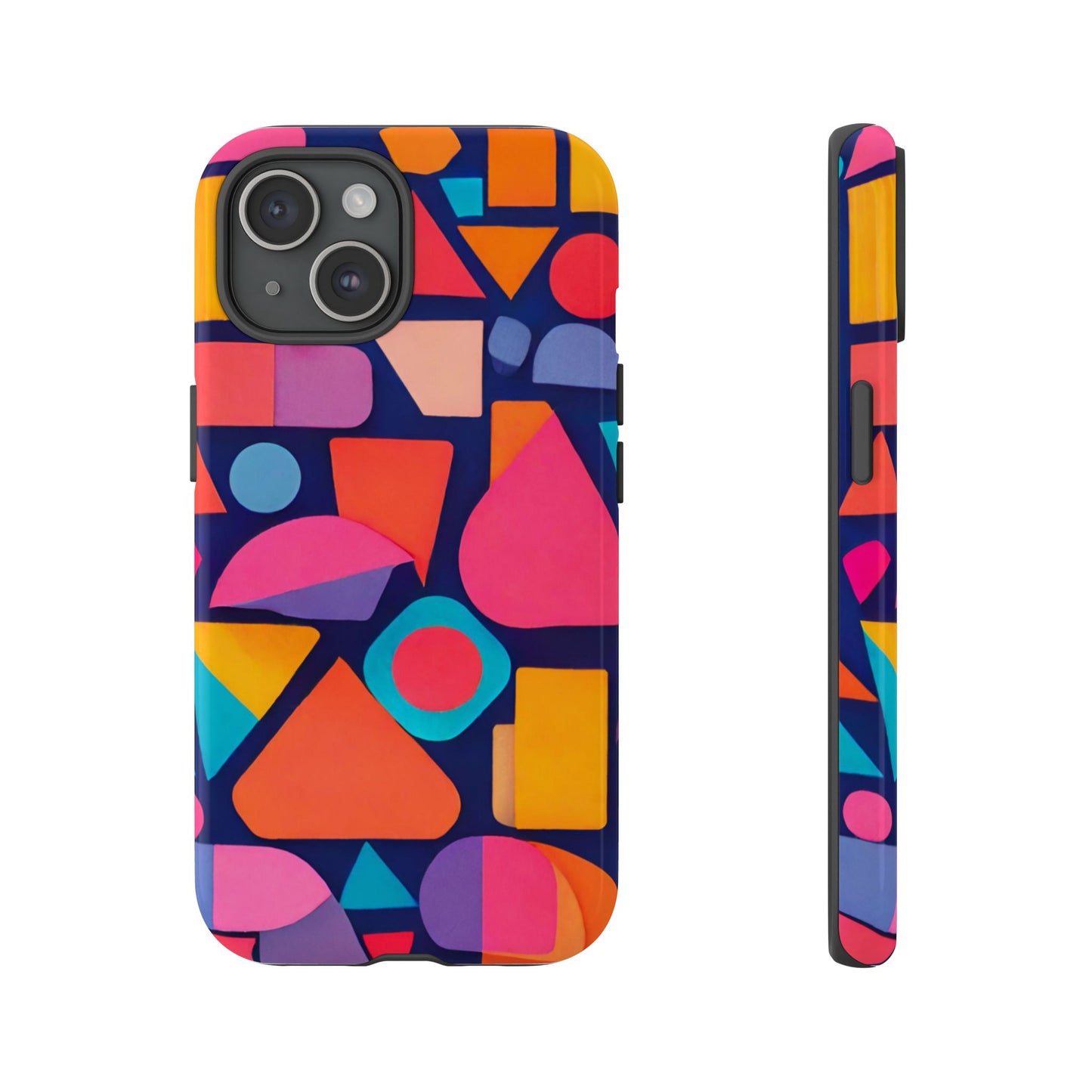 Abstract Geometric Shapes Phone Case - for Apple, Samsung, and Google Phones