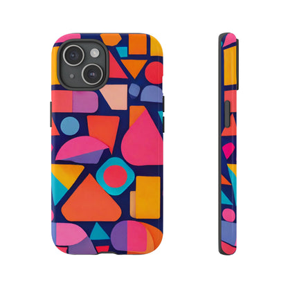 Abstract Geometric Shapes Phone Case - for Apple, Samsung, and Google Phones