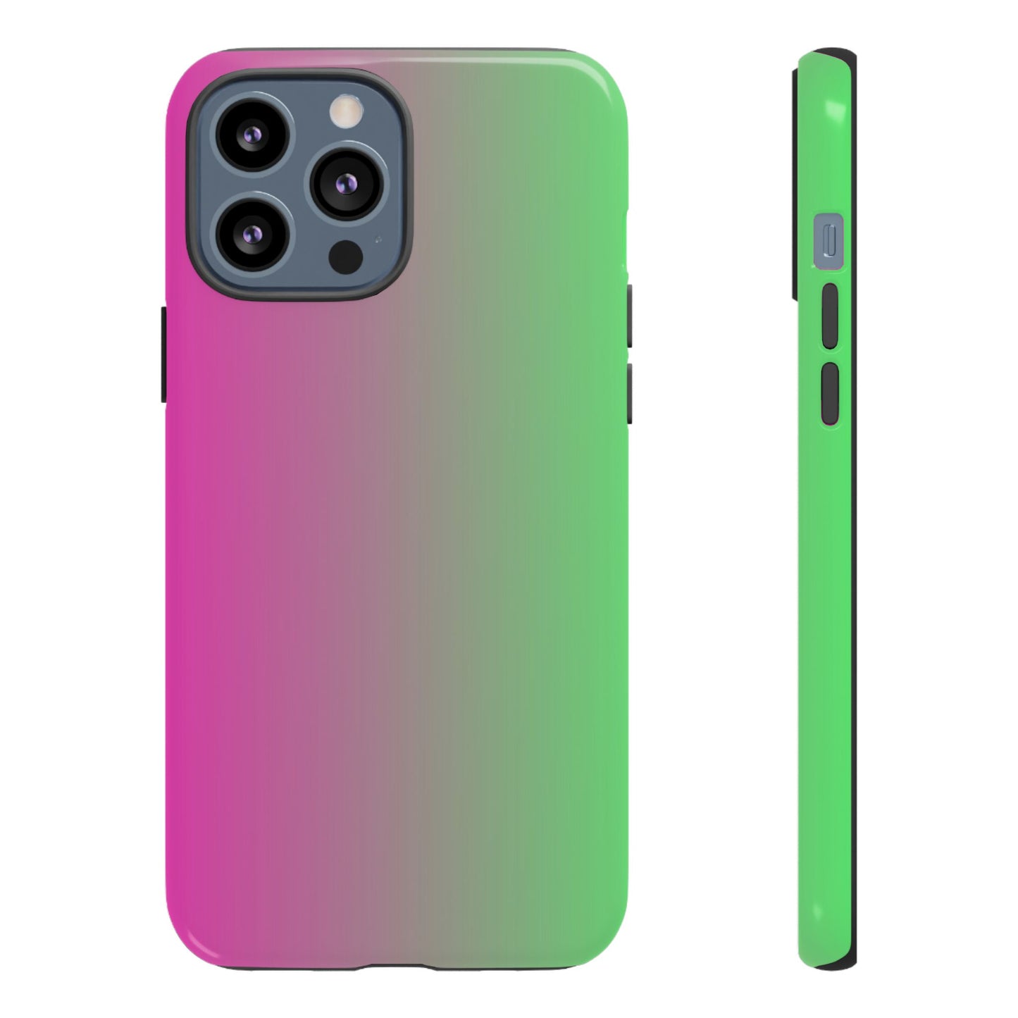 Ombre Pink and Green Phone Case - for Apple, Samsung, and Google Phones