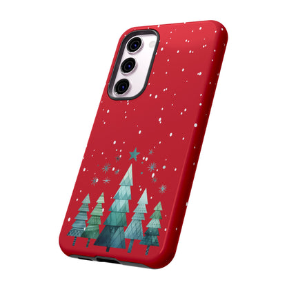 Christmas Pines Phone Case - for Apple, Samsung, and Google Phones