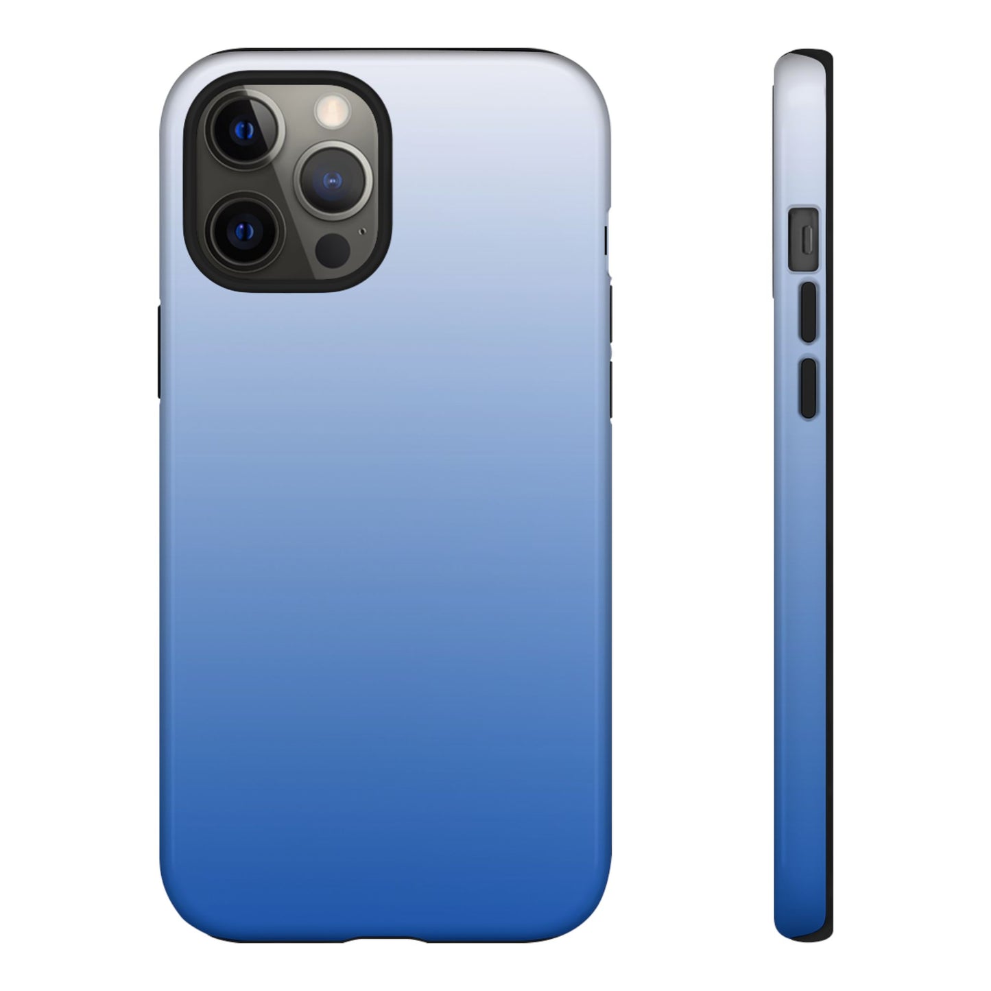 Ombre Blue and White Phone Case - for Apple, Samsung, and Google Phones