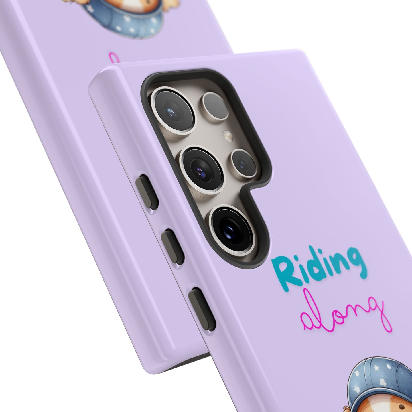 Purple Puppy Phone Case - for Apple, Samsung, and Google Phones