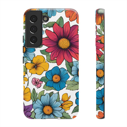 Floral Phone Case - for Apple, Samsung, and Google Phones