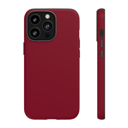 Burgundy Phone Case - for Apple, Samsung, and Google Phones