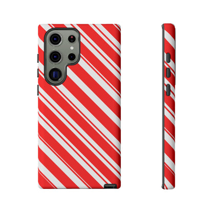 Candy Cane Phone Case - for Apple, Samsung, and Google Phones