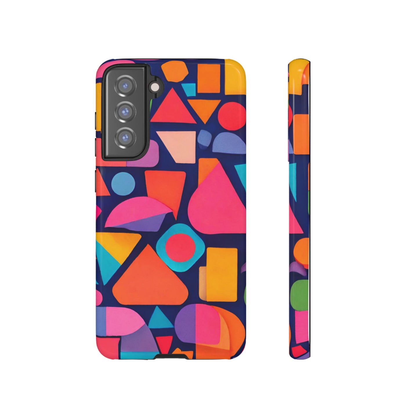 Abstract Geometric Shapes Phone Case - for Apple, Samsung, and Google Phones