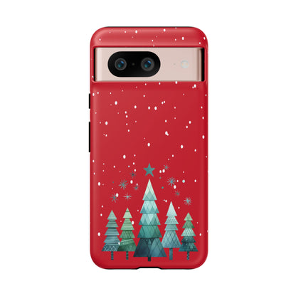 Christmas Pines Phone Case - for Apple, Samsung, and Google Phones