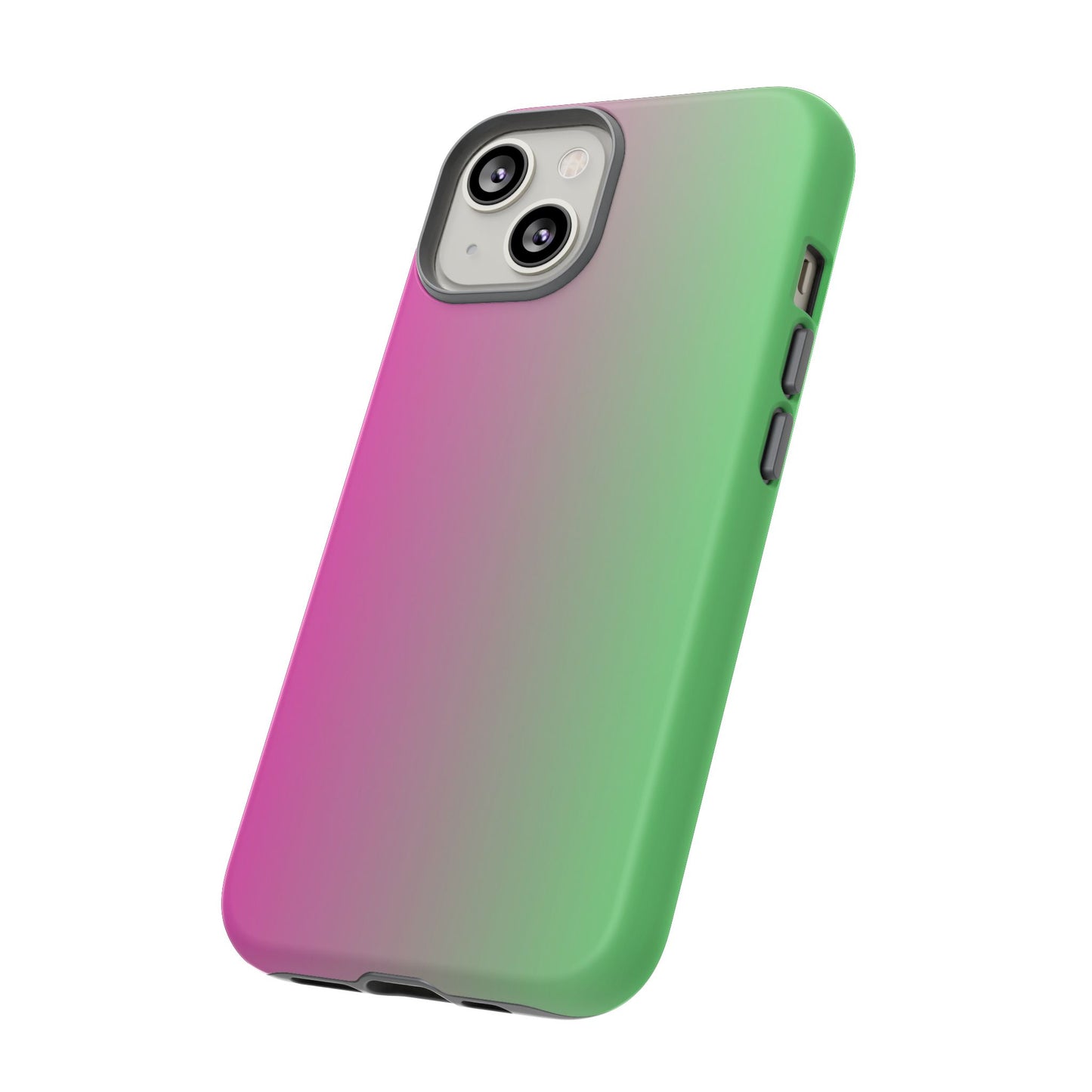 Ombre Pink and Green Phone Case - for Apple, Samsung, and Google Phones