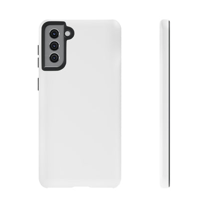 White Phone Case - for Apple, Samsung, and Google Phones