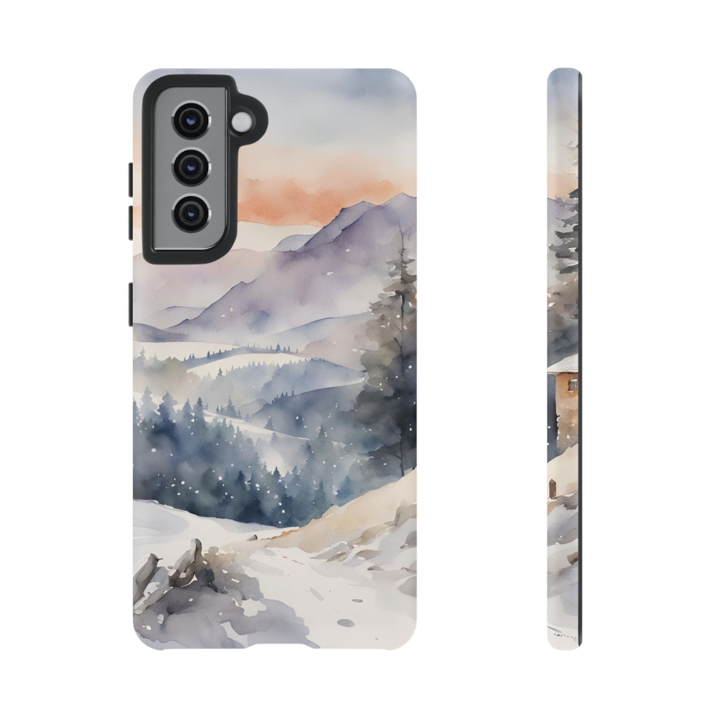 Winter Snowscape Phone Case - for Apple, Samsung, and Google Phones