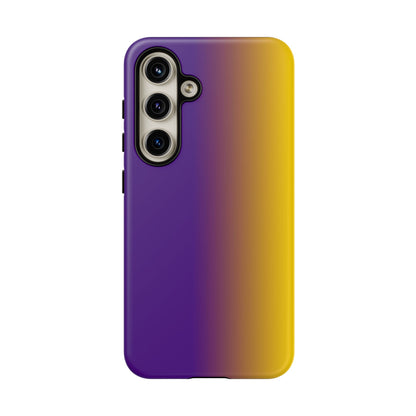 Ombre Purple and Gold Phone Case - for Apple, Samsung, and Google Phones