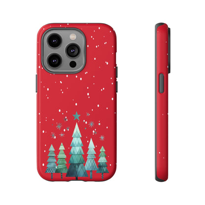 Christmas Pines Phone Case - for Apple, Samsung, and Google Phones