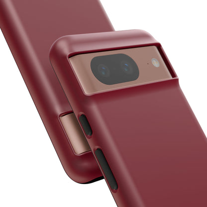 Burgundy Phone Case - for Apple, Samsung, and Google Phones