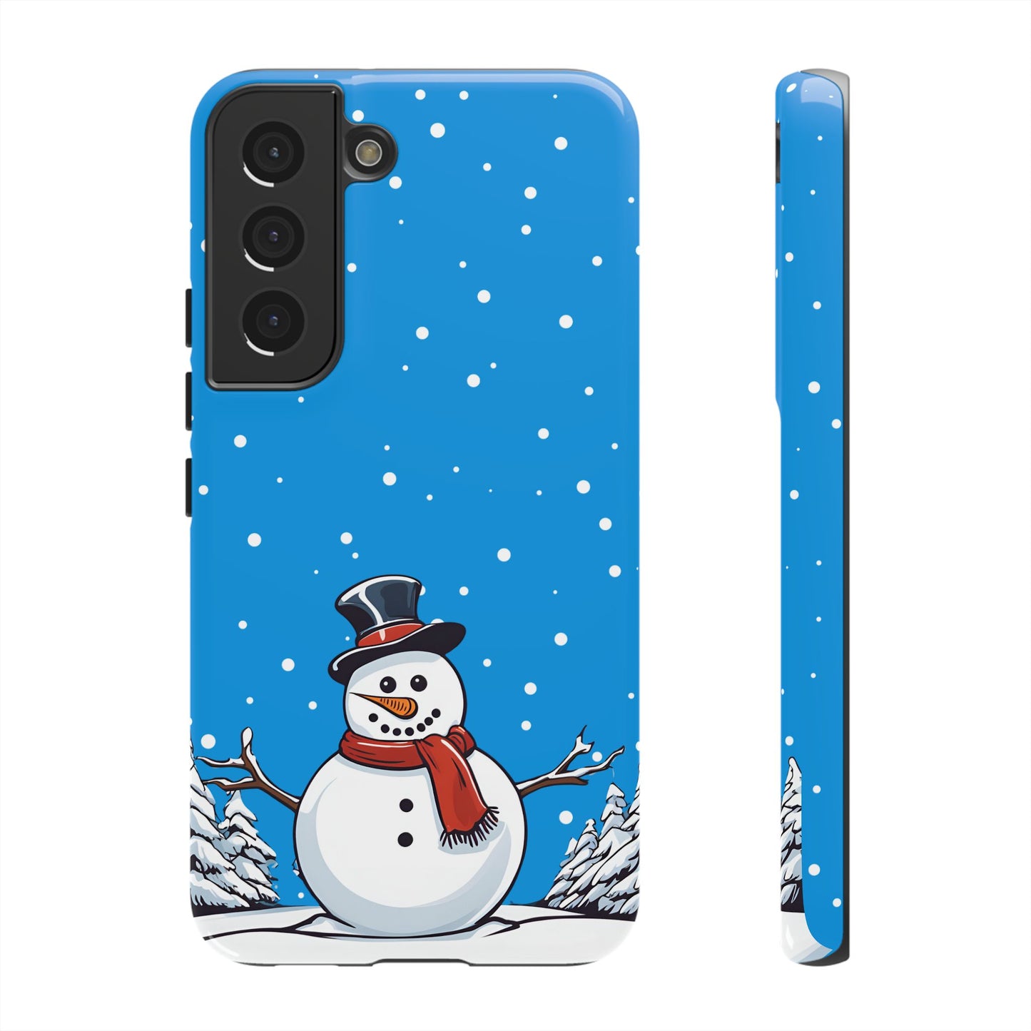 Snowman Phone Case - for Apple, Samsung, and Google Phones