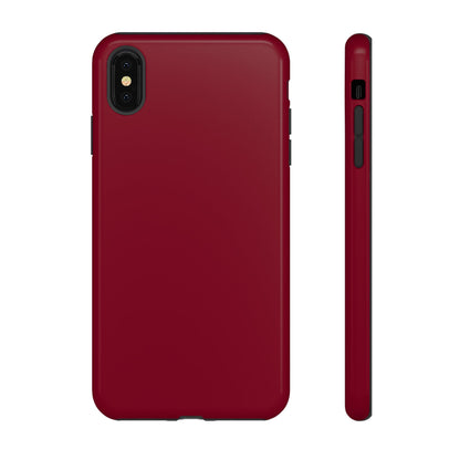 Burgundy Phone Case - for Apple, Samsung, and Google Phones