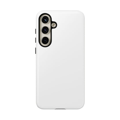 White Phone Case - for Apple, Samsung, and Google Phones