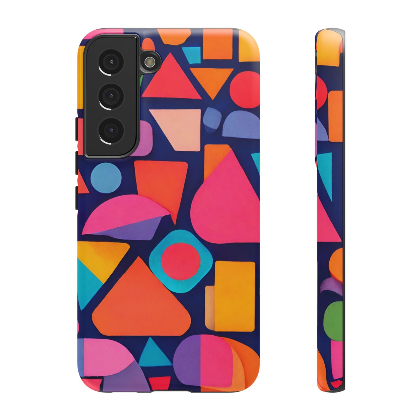 Abstract Geometric Shapes Phone Case - for Apple, Samsung, and Google Phones