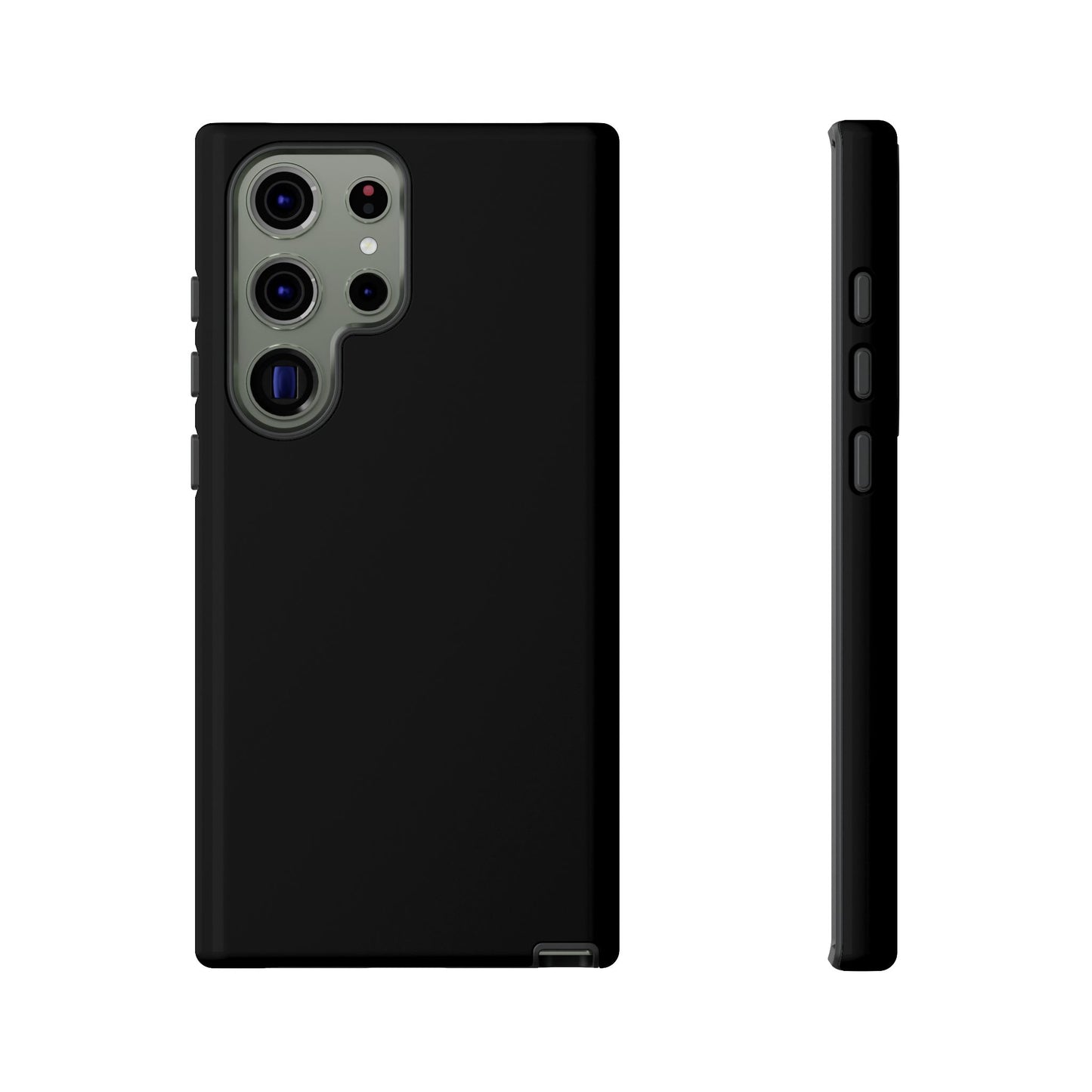 Black Phone Case - for Apple, Samsung, and Google Phones