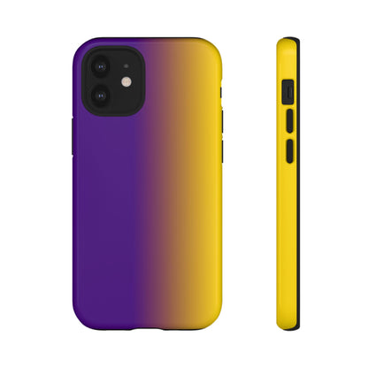 Ombre Purple and Gold Phone Case - for Apple, Samsung, and Google Phones